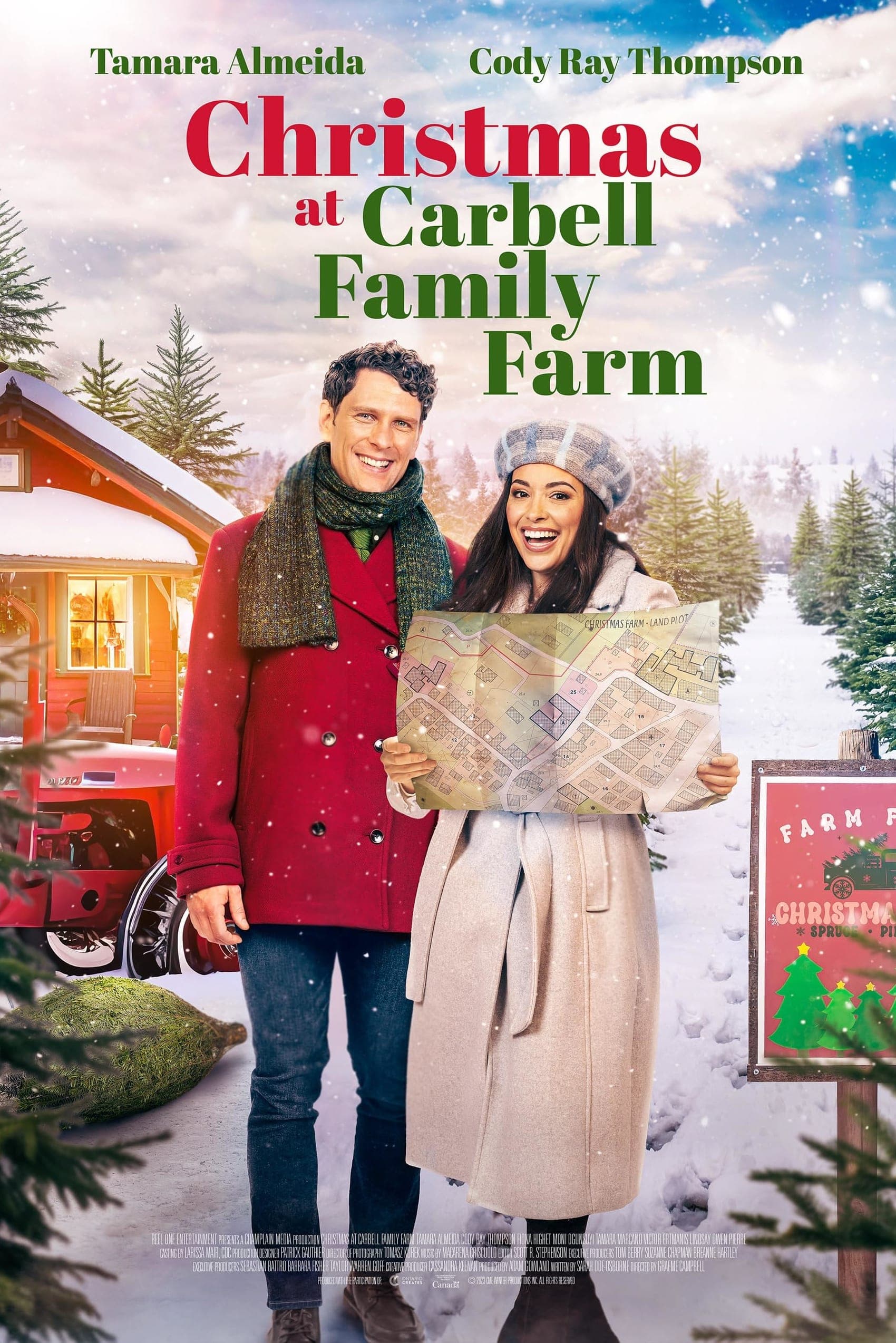 Christmas at Carbell Family Farm - Cover