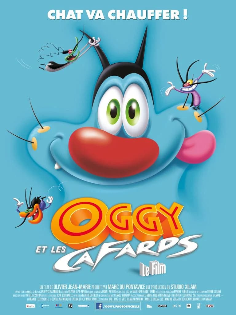 Oggy et les cafards - Cover