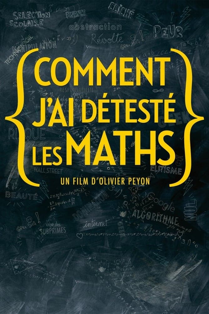 Comment j'ai détesté les maths - Cover