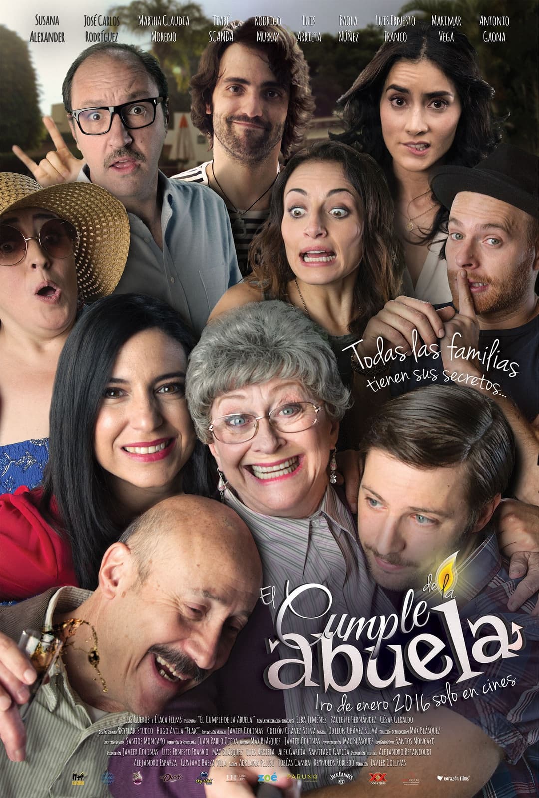 El cumple de la abuela - Cover