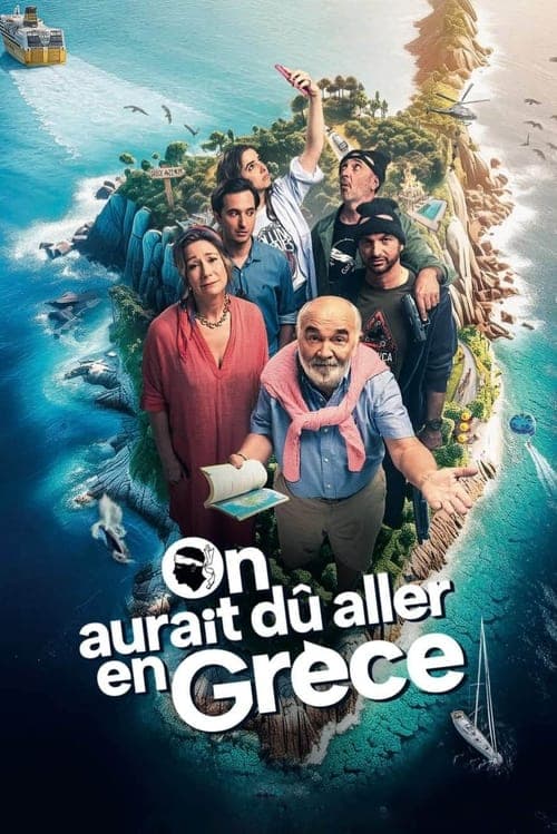 On aurait dû aller en Grèce - Cover