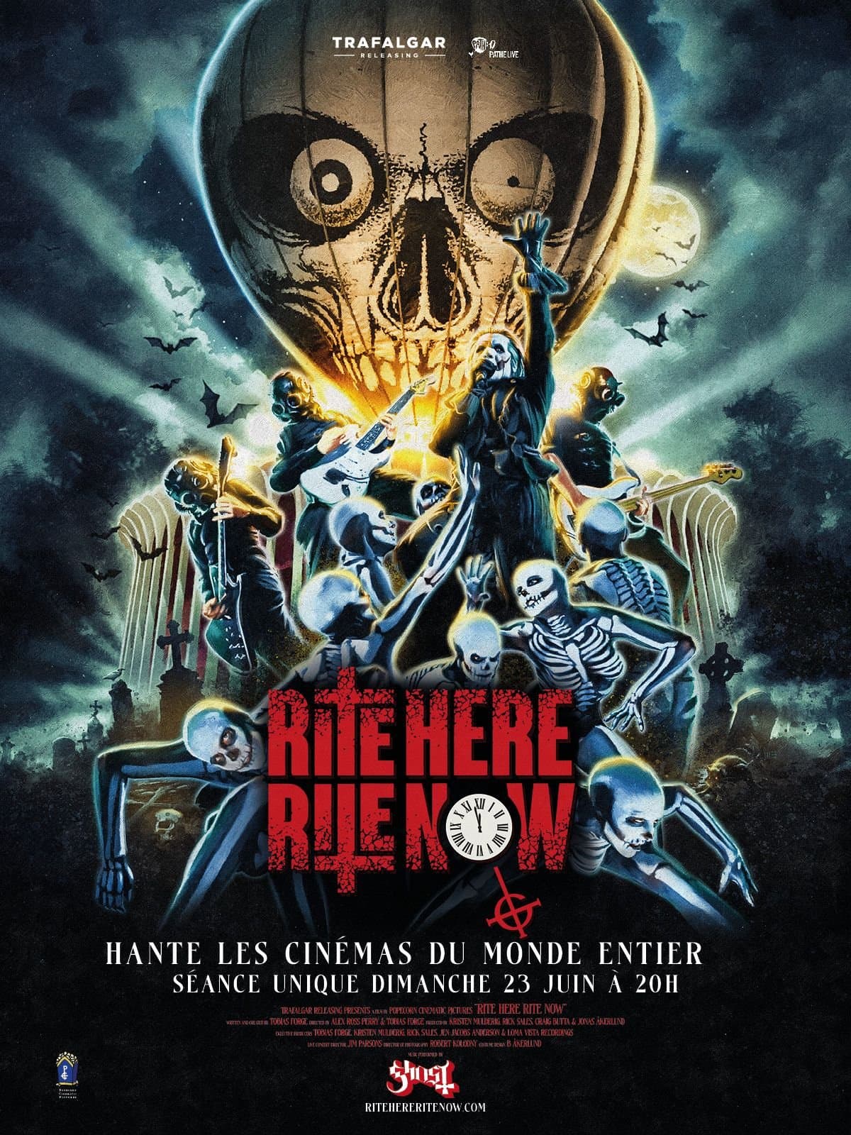 GHOST : Rite Here Rite Now - Cover