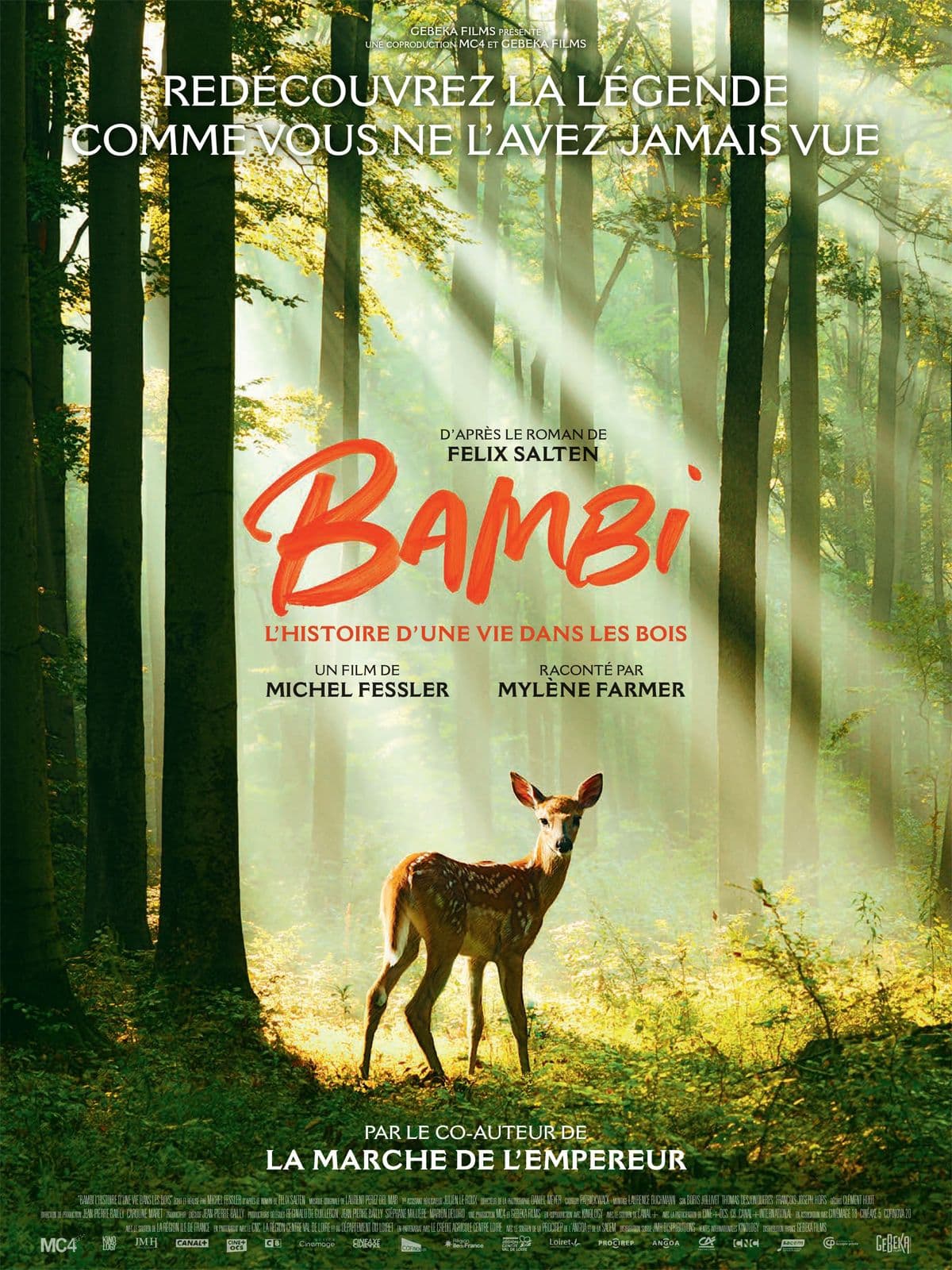 Bambi, L’histoire d’une vie dans les bois - Cover