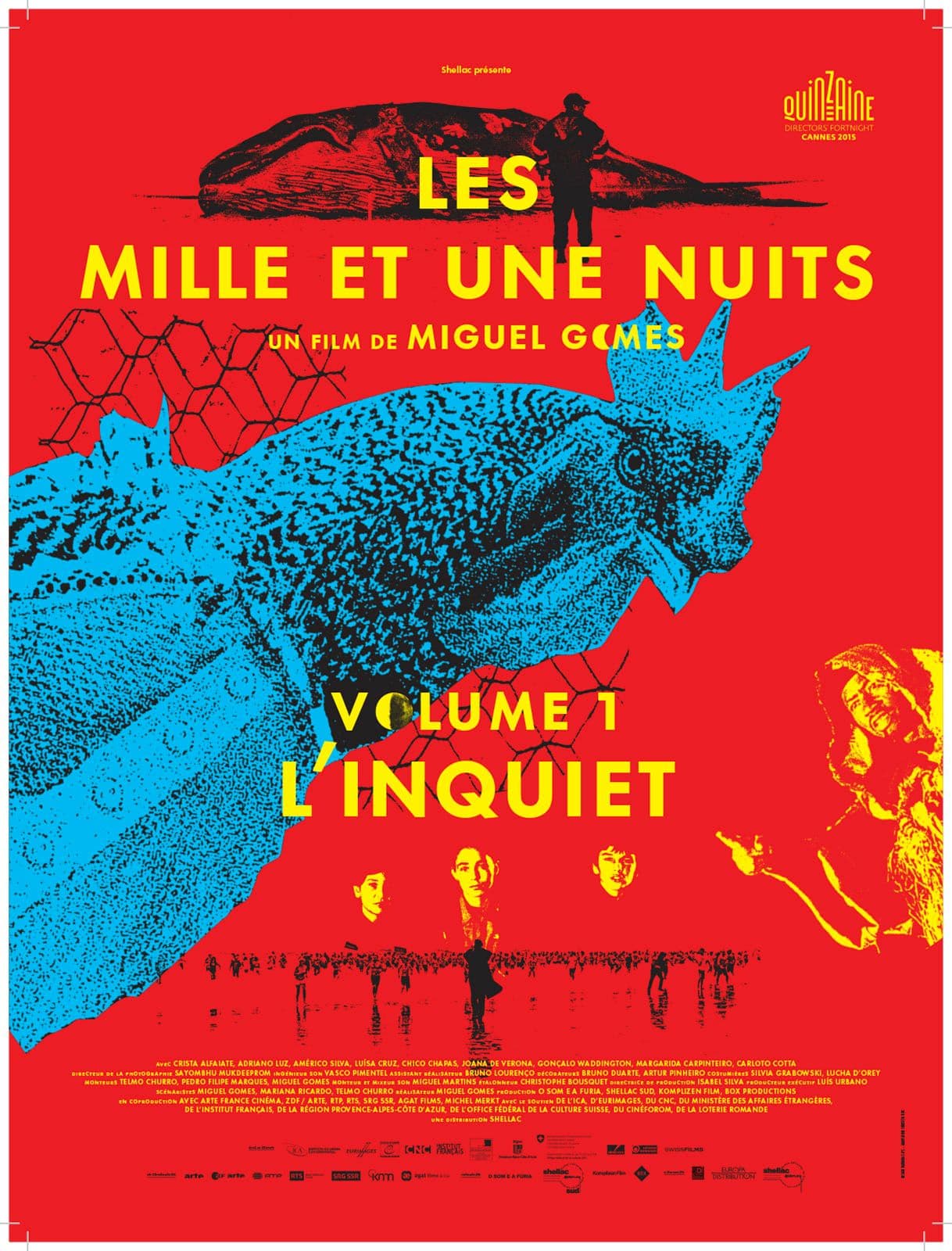 Les mille et une nuits - L'Inquiet - Cover