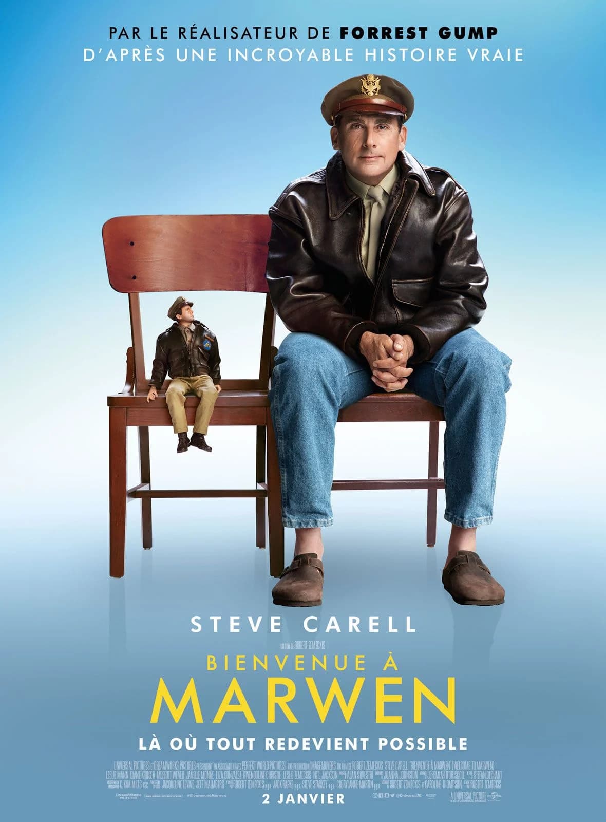 Bienvenue à Marwen - Cover