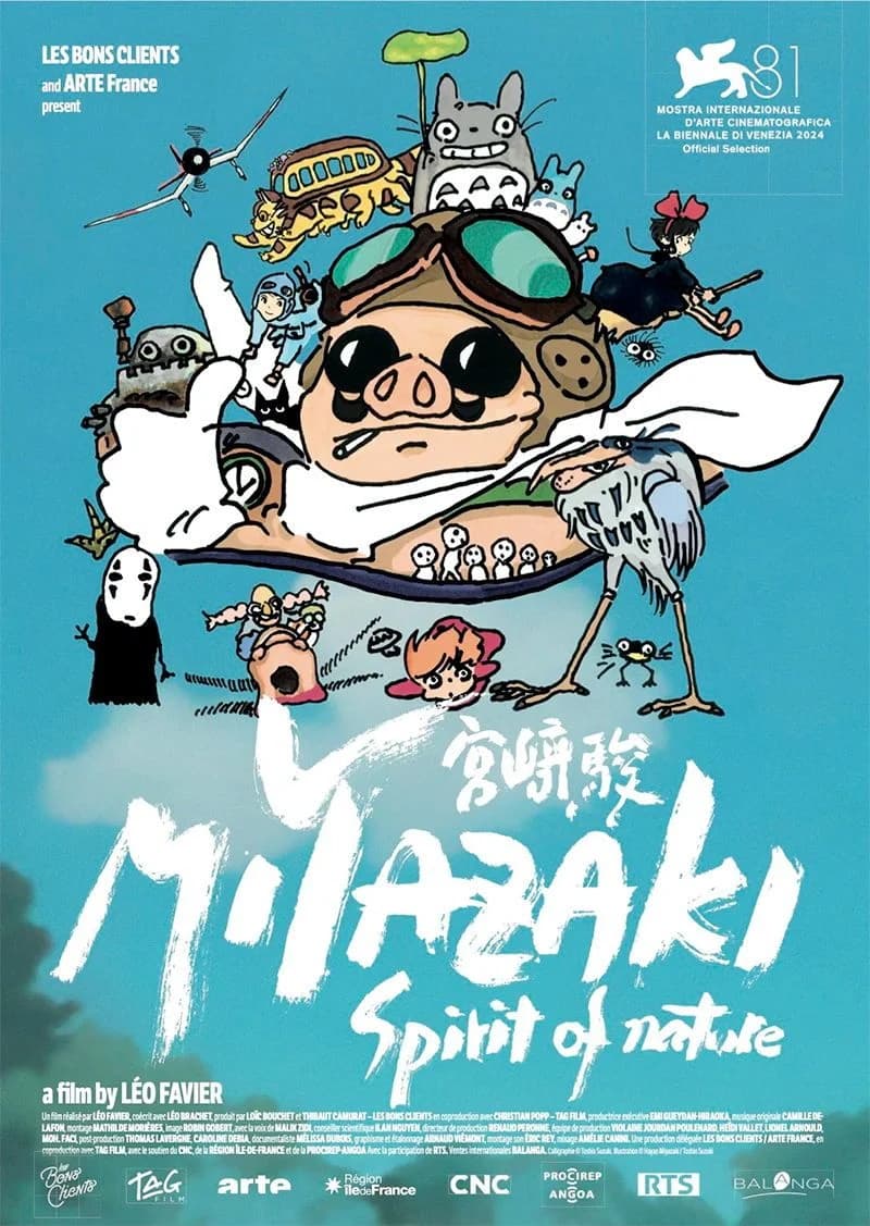 Miyazaki, l'esprit de la nature - Cover