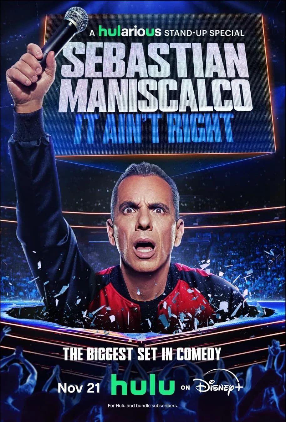 Sebastian Maniscalco: It Ain't Right - Cover