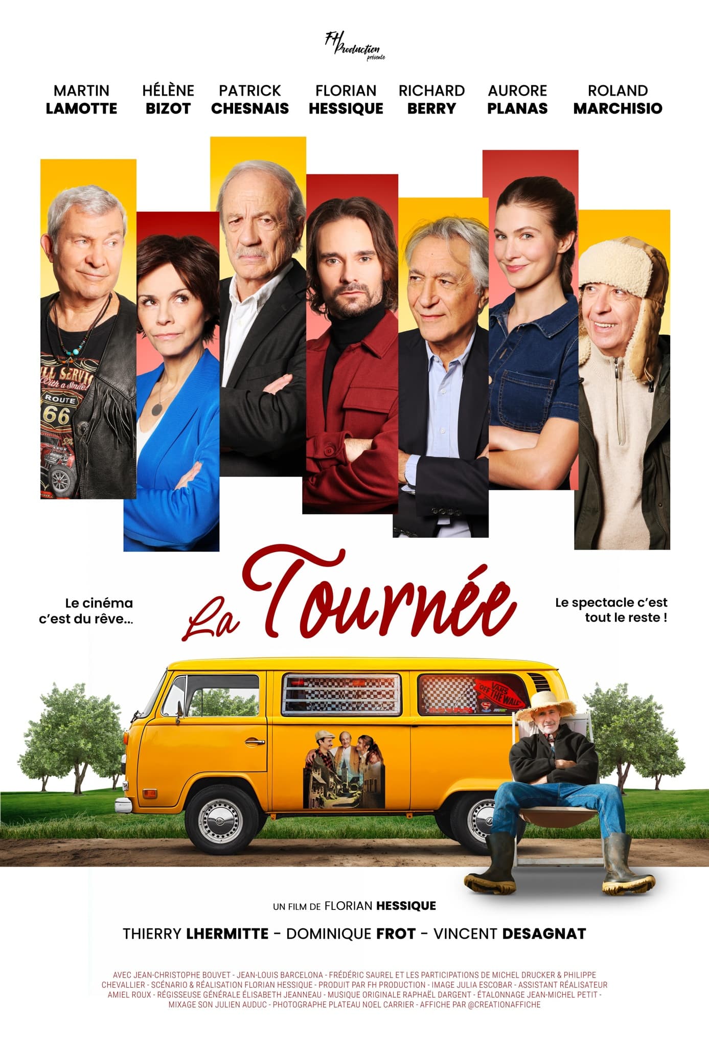 La Tournée - Cover
