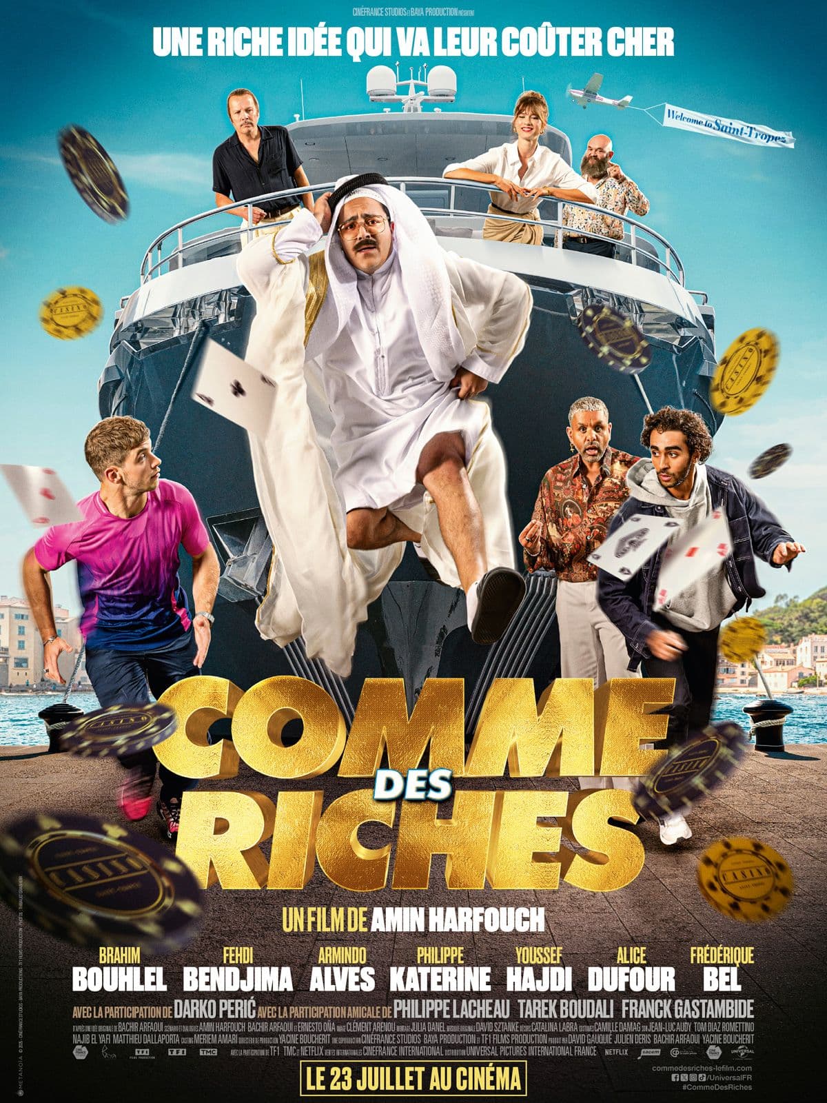 Comme des riches - Cover