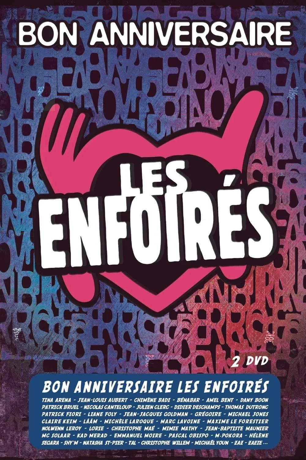 Les Enfoirés 2014 - Bon anniversaire Les Enfoirés - Cover