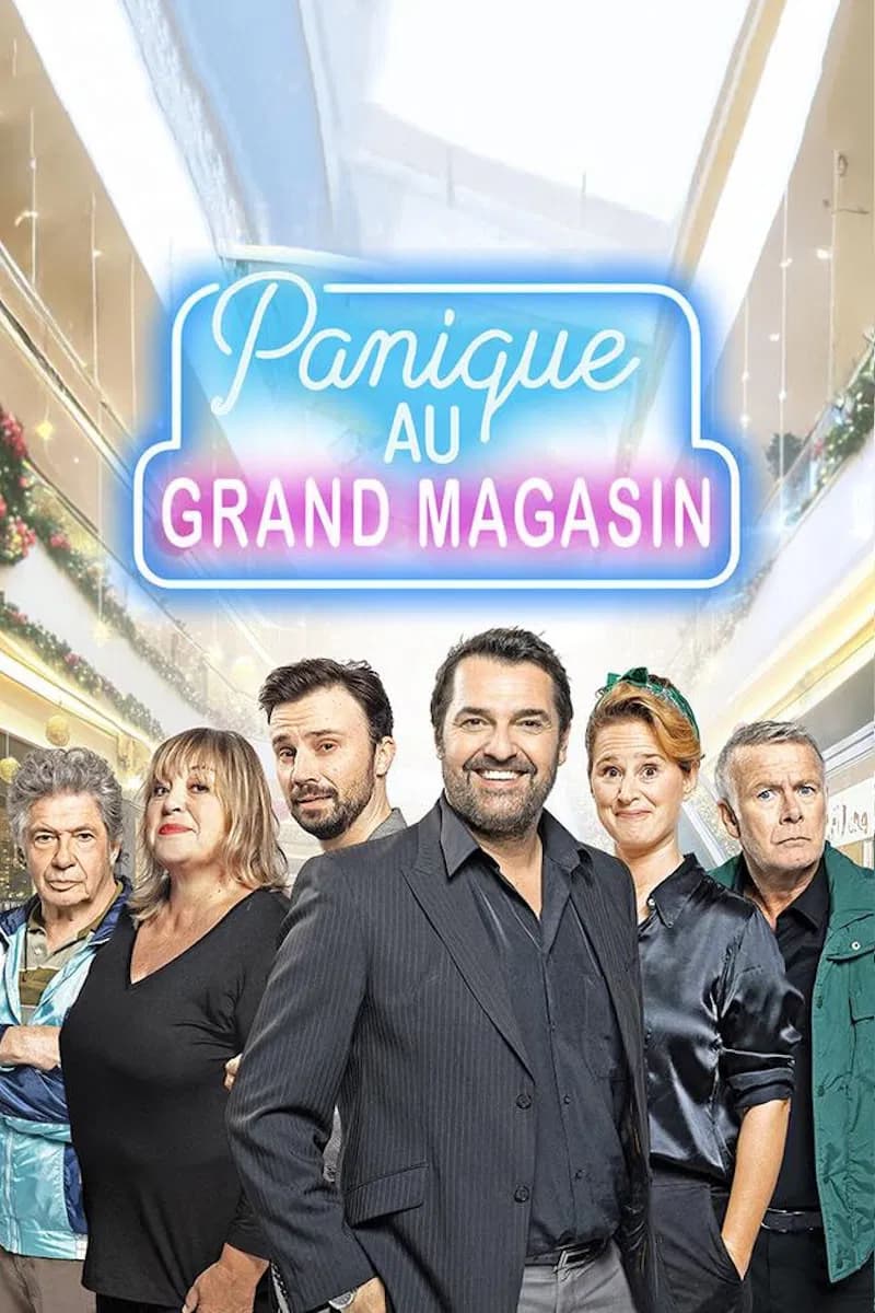 Panique au grand magasin - Cover