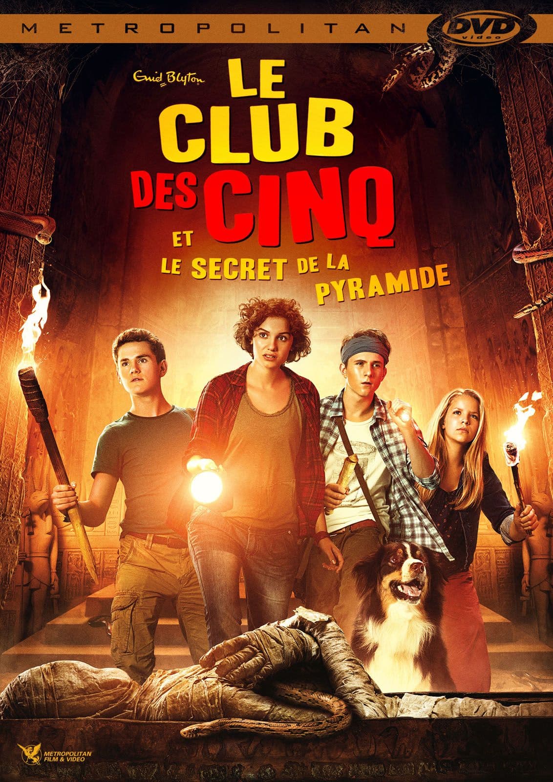 Le Club des 5 et le Secret de la Pyramide - Cover