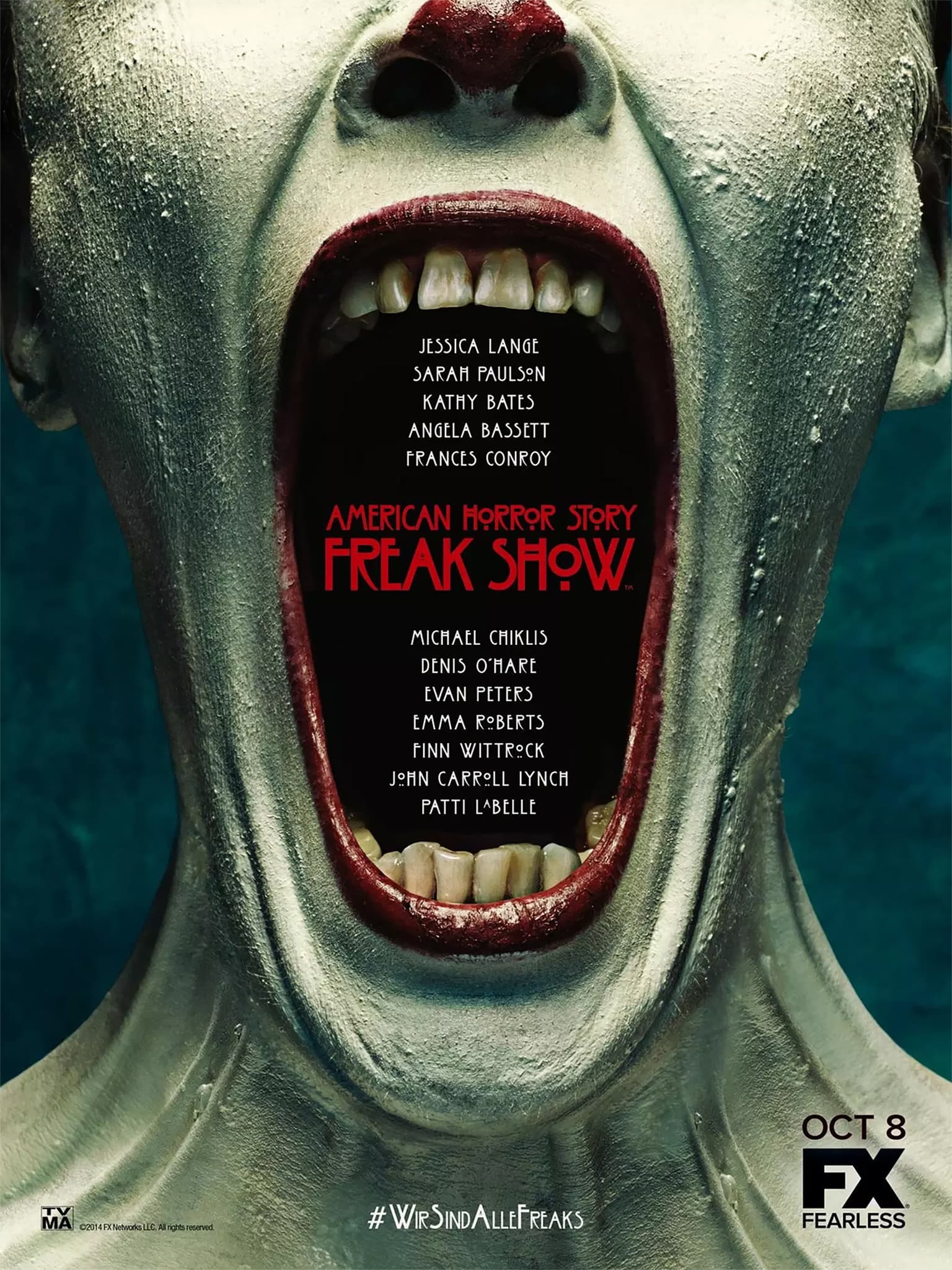 American Horror Story FreakShow: Extra-Ordinary-Artists - Cover