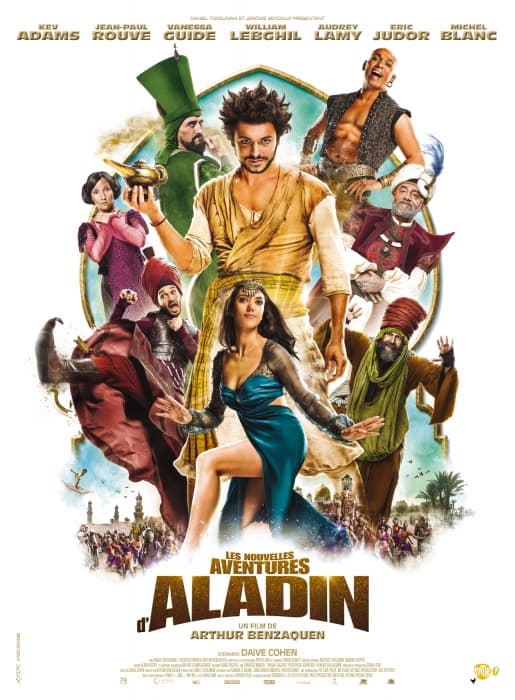 The New Adventures of Aladdin - Cover
