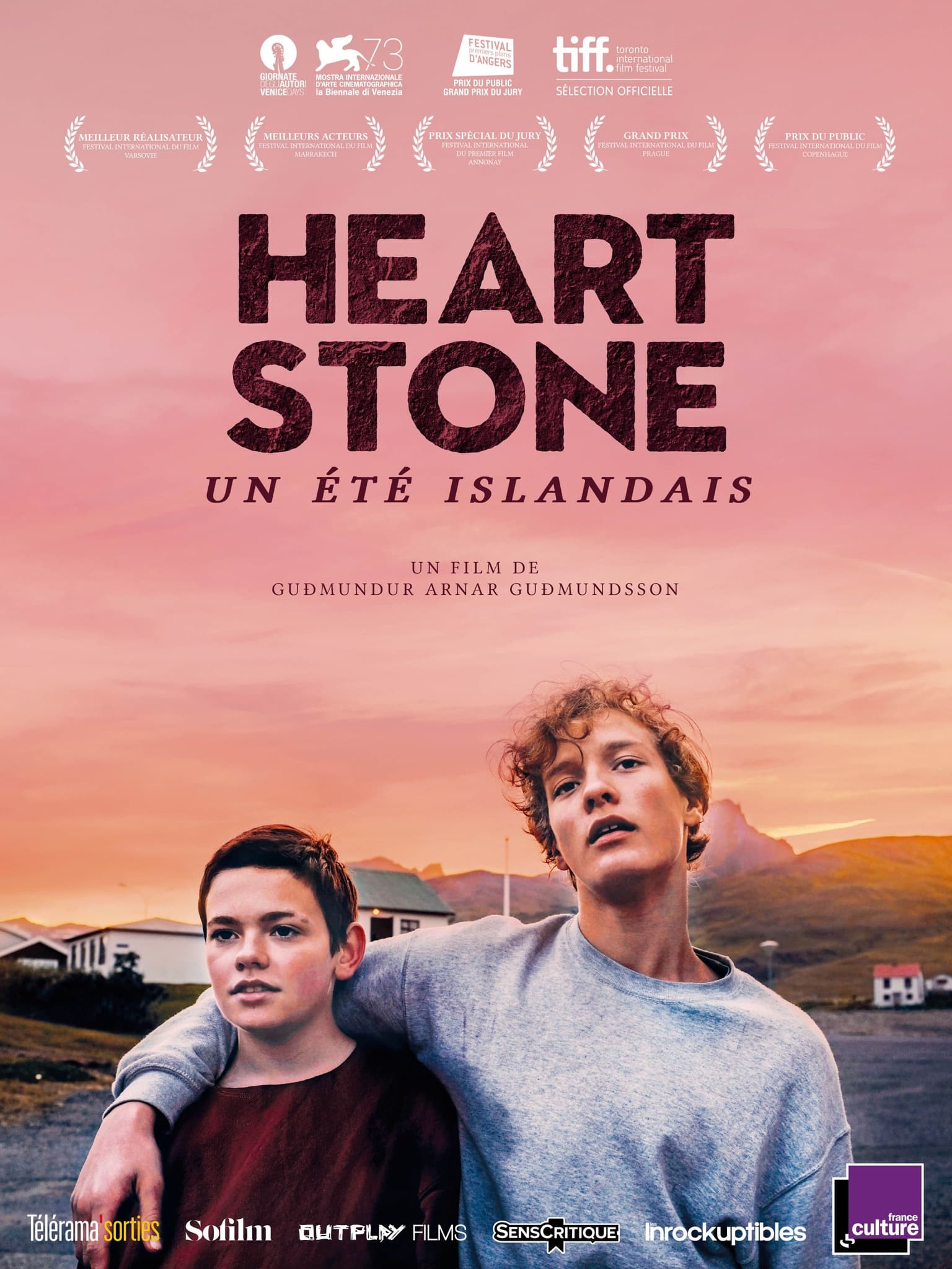 Heartstone - Un été islandais - Cover