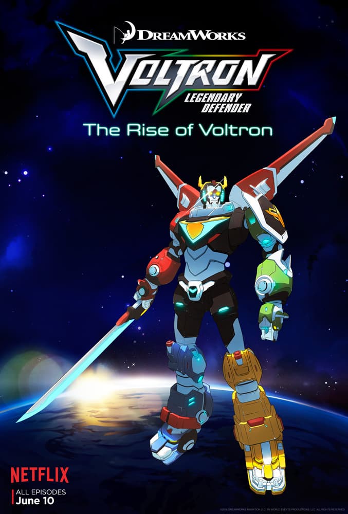 Voltron: Legendary Defender - Cover