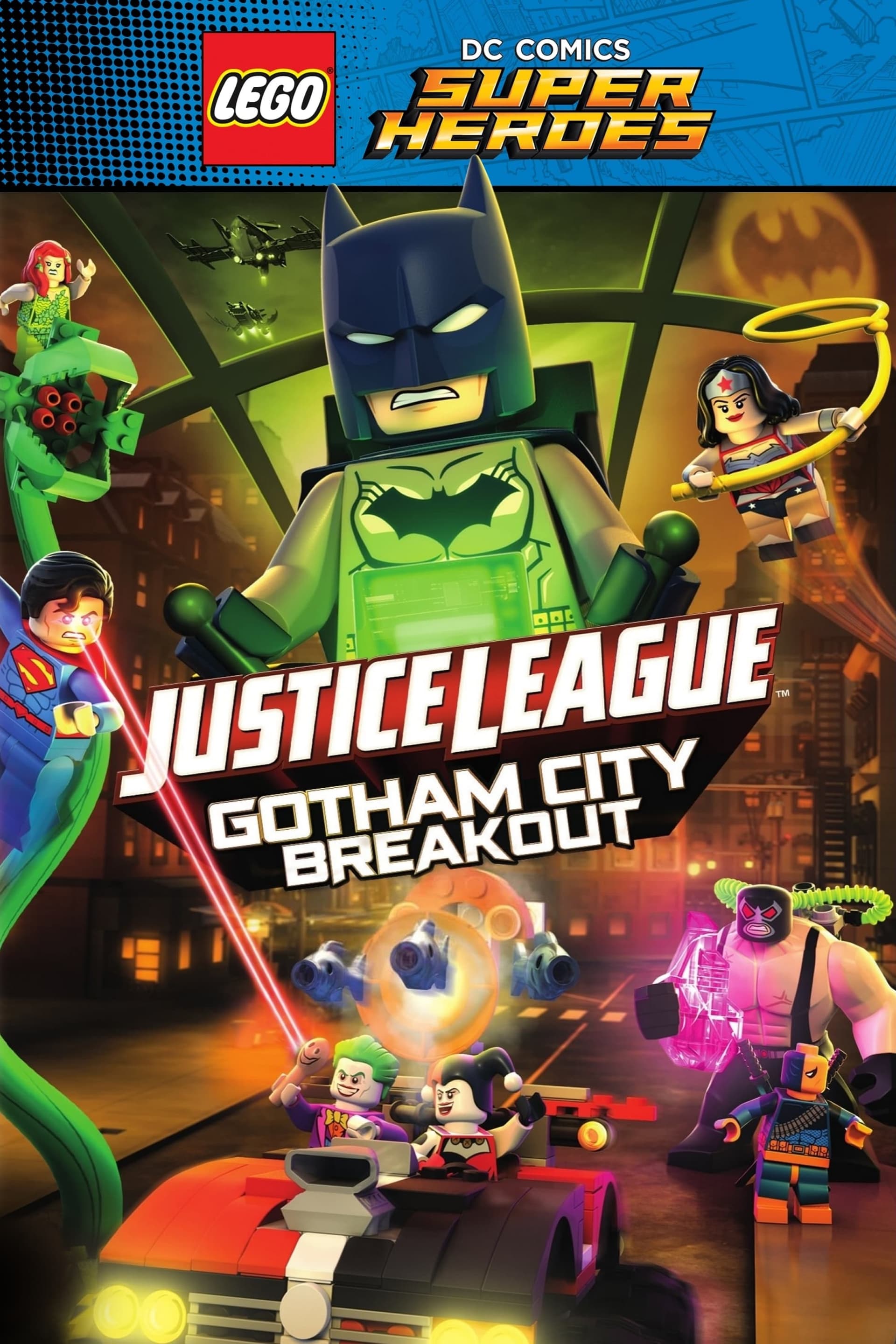 LEGO DC Comics Super Heroes: Justice League - Gotham City Breakout - Cover