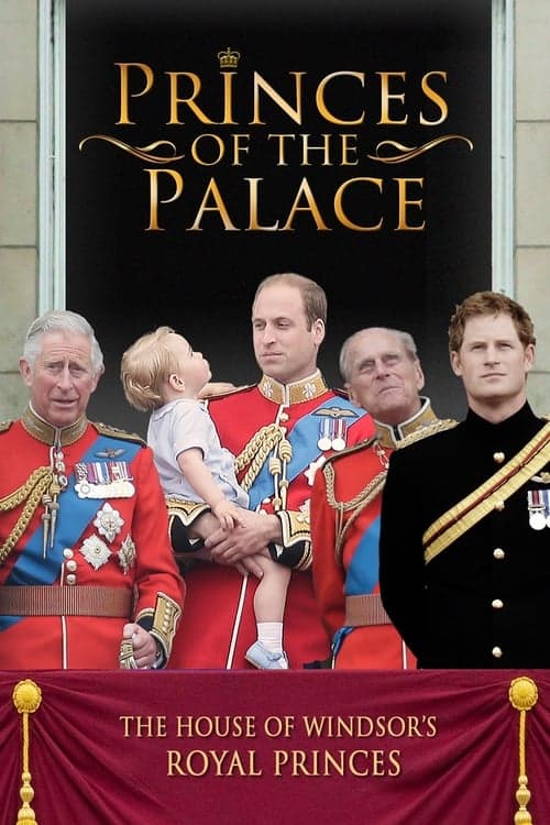 Princes of the Palace - The Royal British Family - Cover