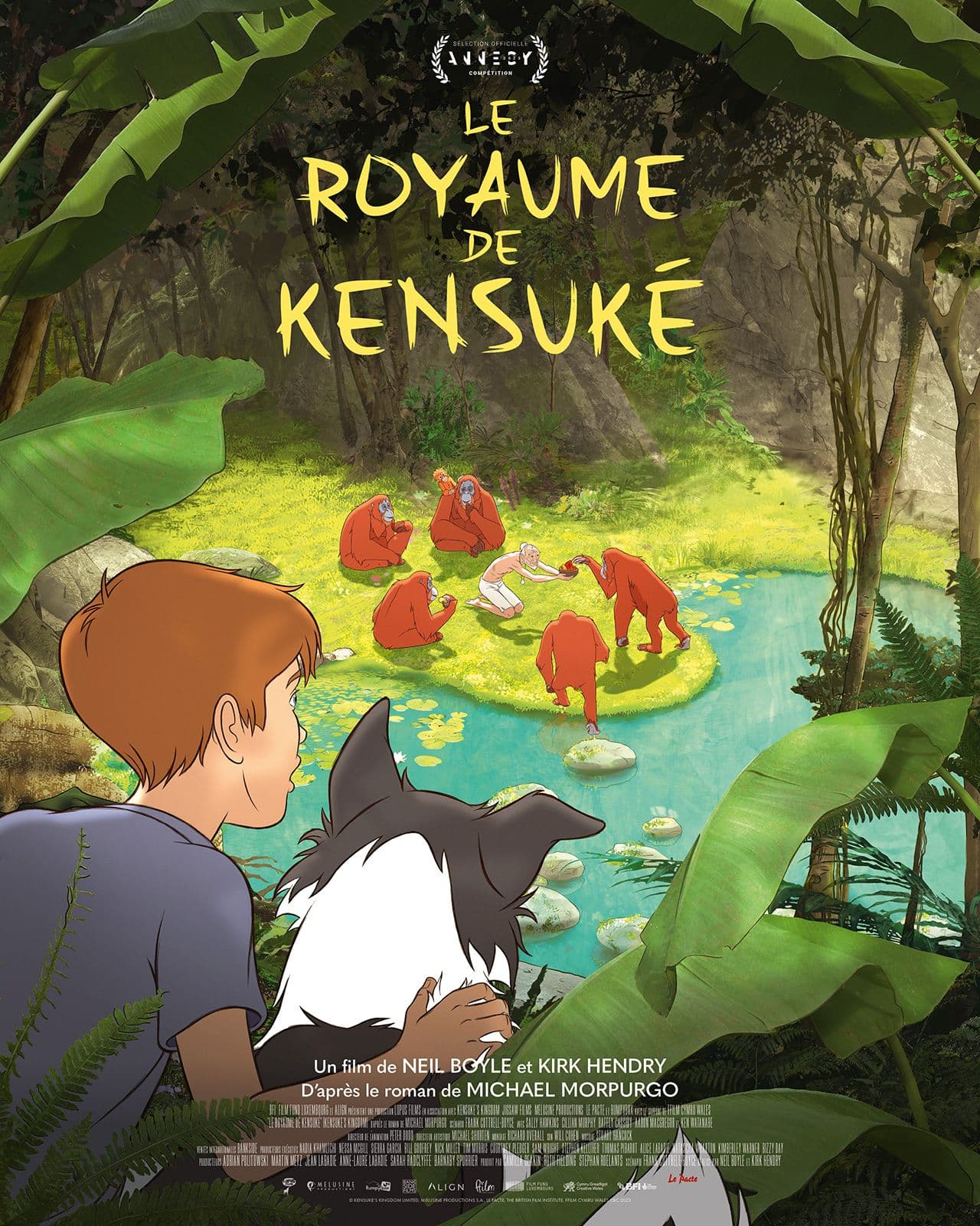 Le Royaume de Kensuke - Cover