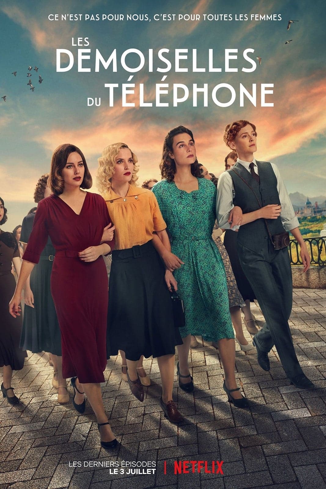 Les demoiselles du téléphone - Cover