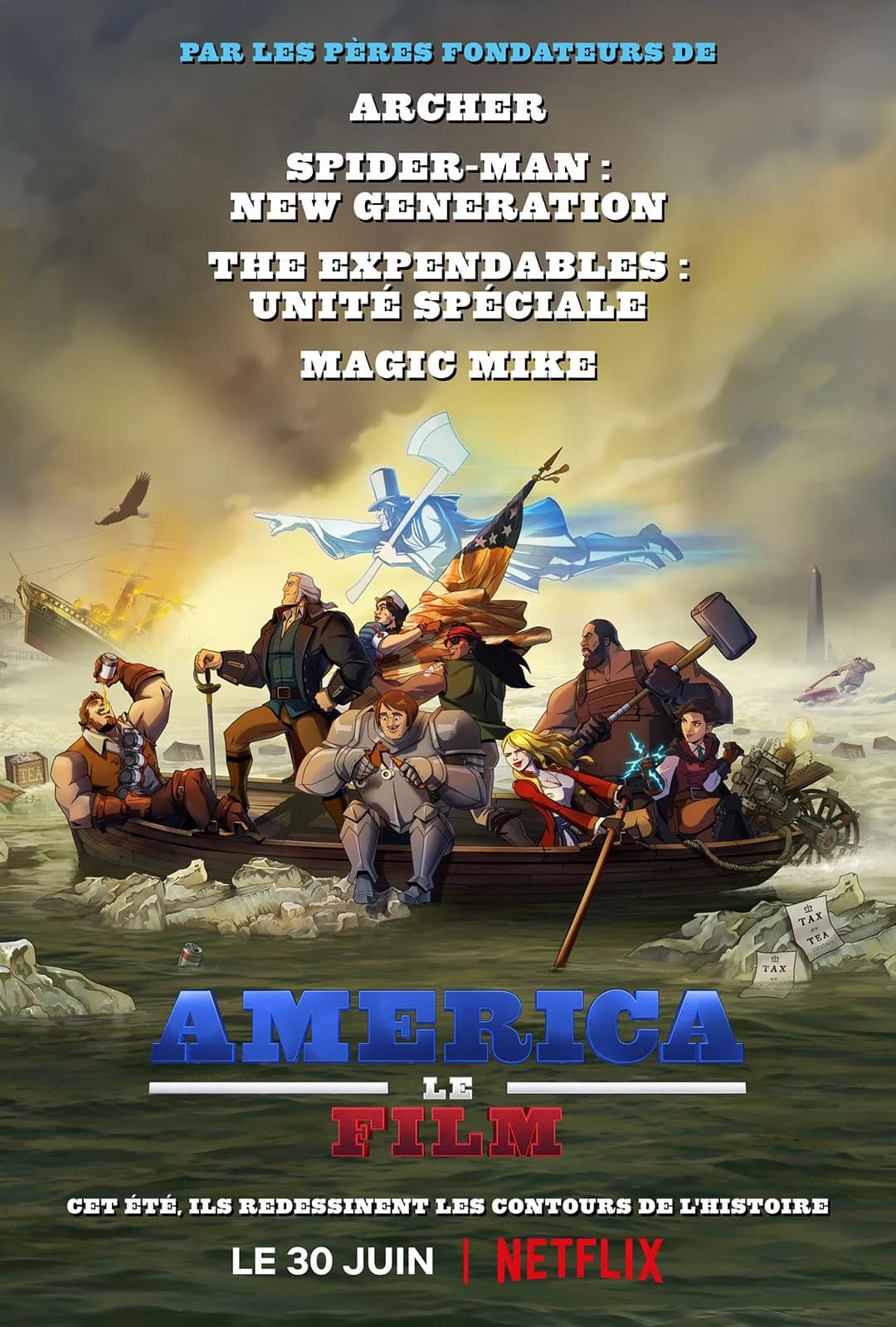 America : Le Film - Cover