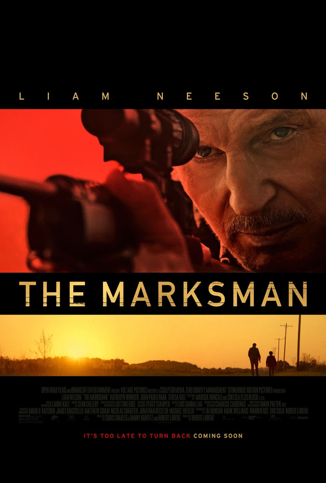 The Marksman - Cover
