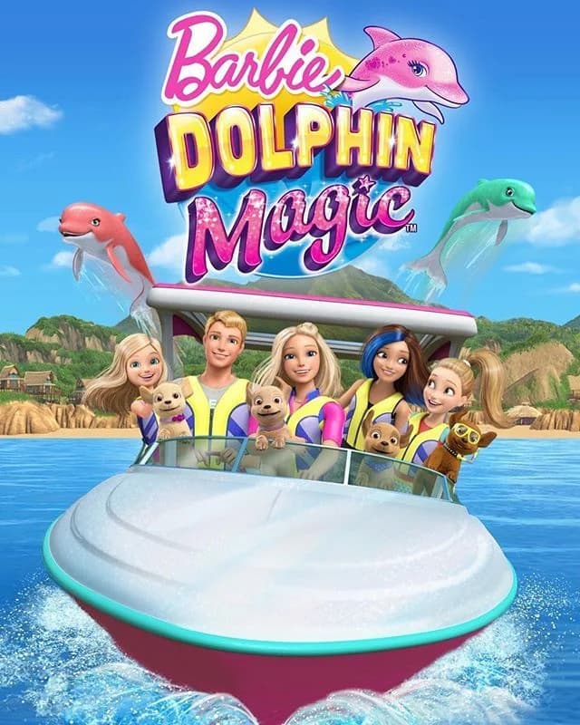 Barbie la magie des dauphins - Cover
