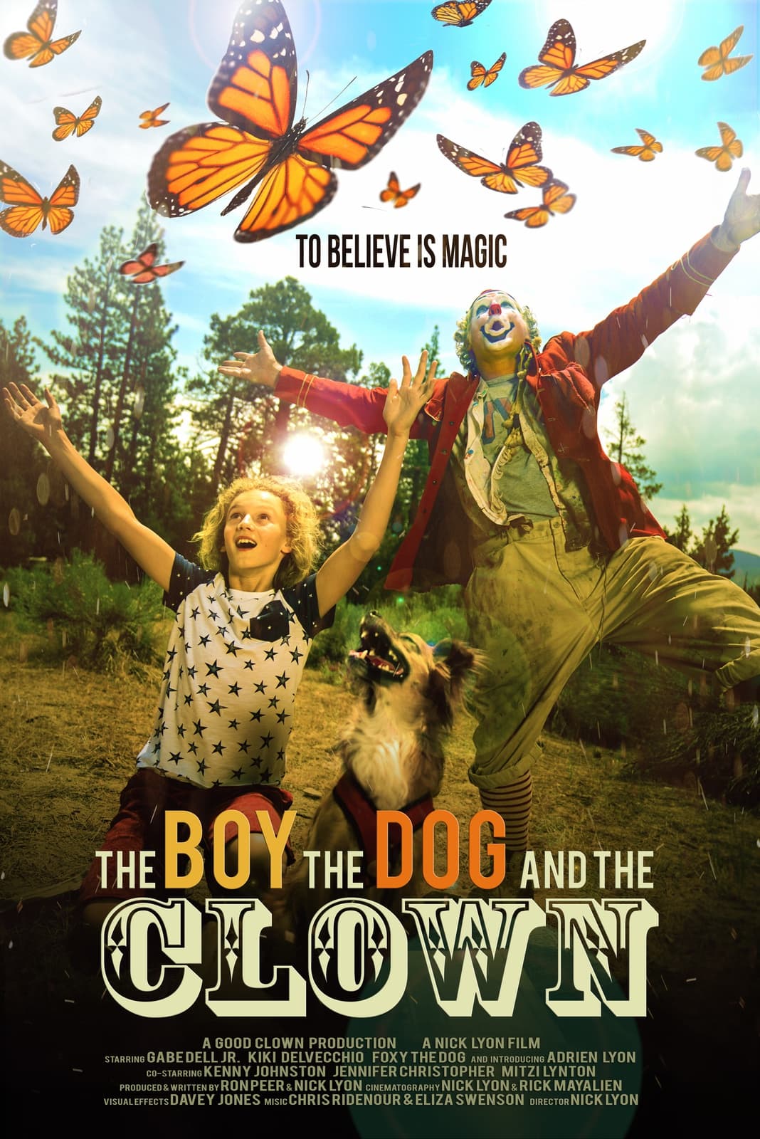The Boy, the Dog and the Clown - Cover