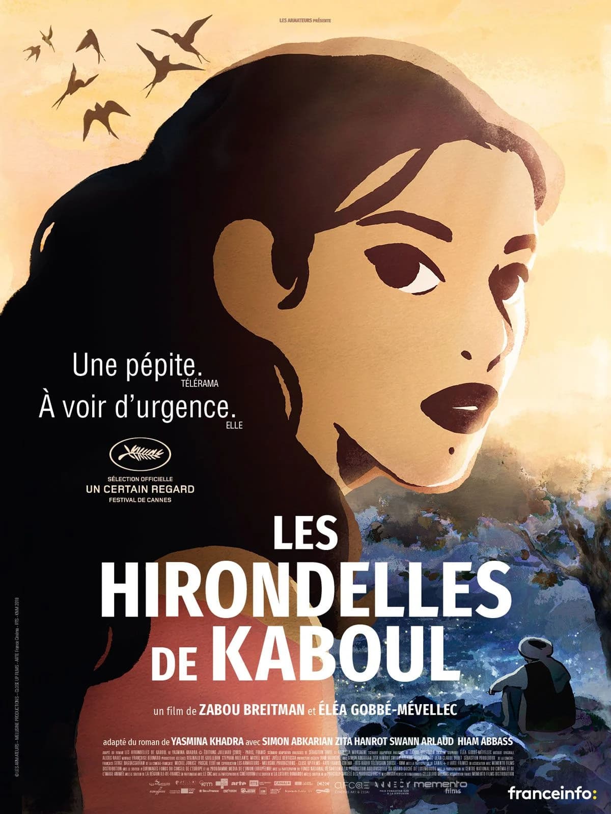 Les Hirondelles de Kaboul - Cover