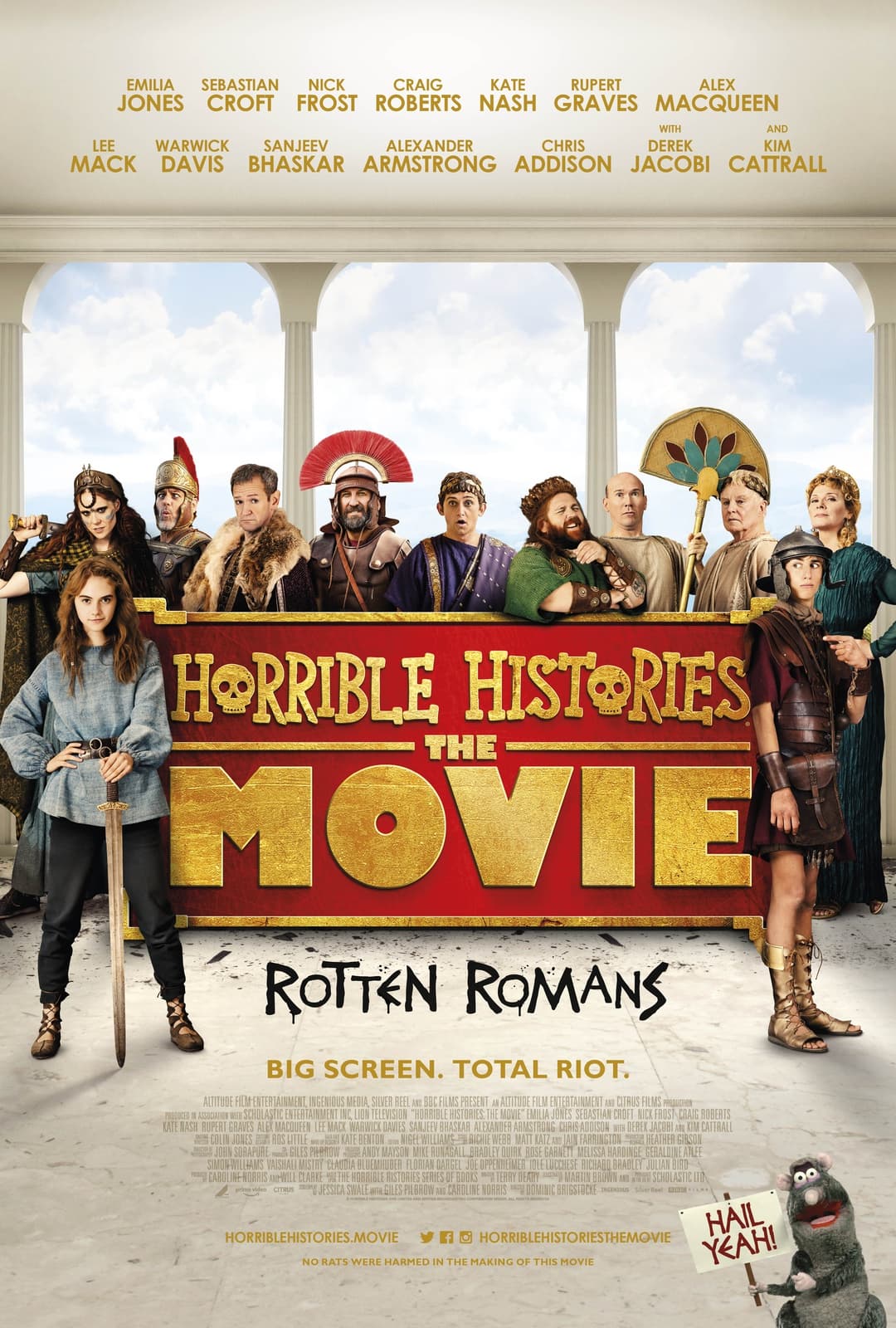 Horrible Histories: The Movie - Rotten Romans - Cover