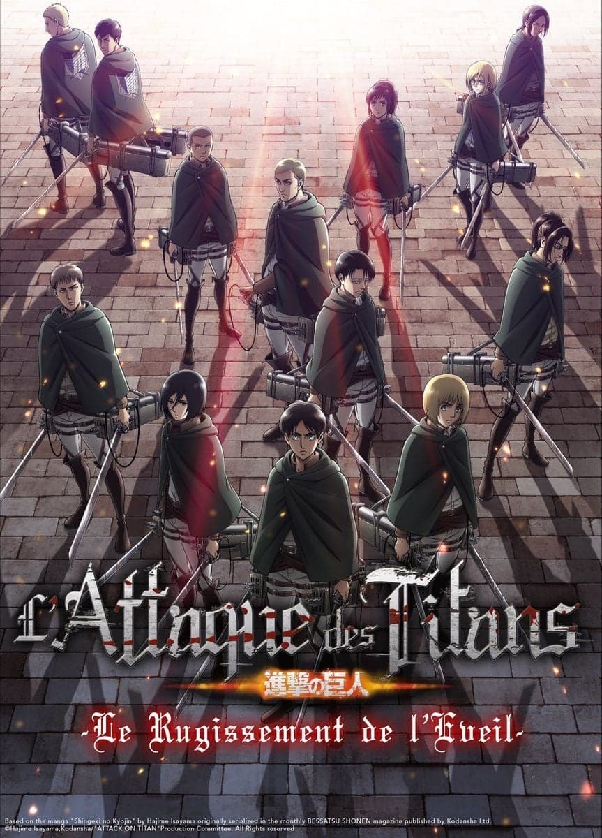L'Attaque des Titans : Le Rugissement de l'éveil - Cover