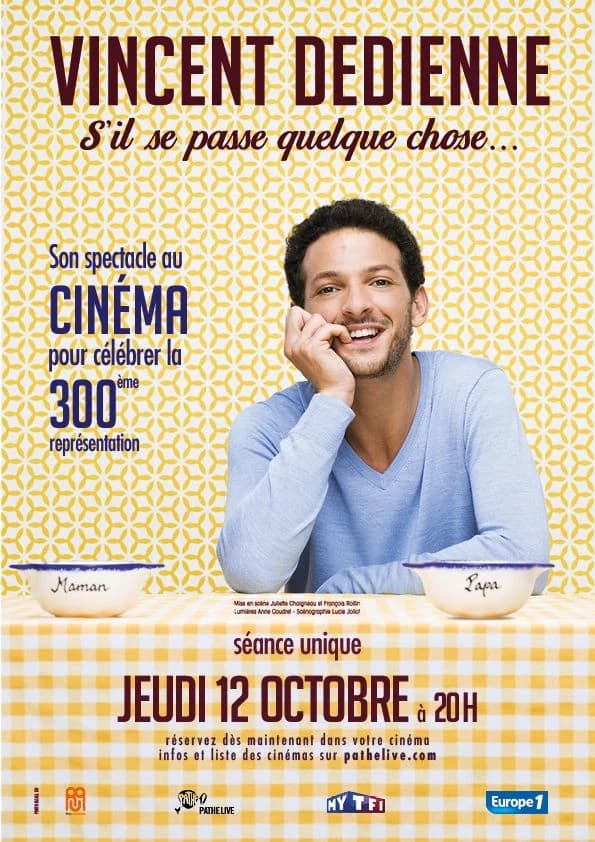 Vincent Dedienne - S’il se passe quelque chose - Au cinéma - Cover
