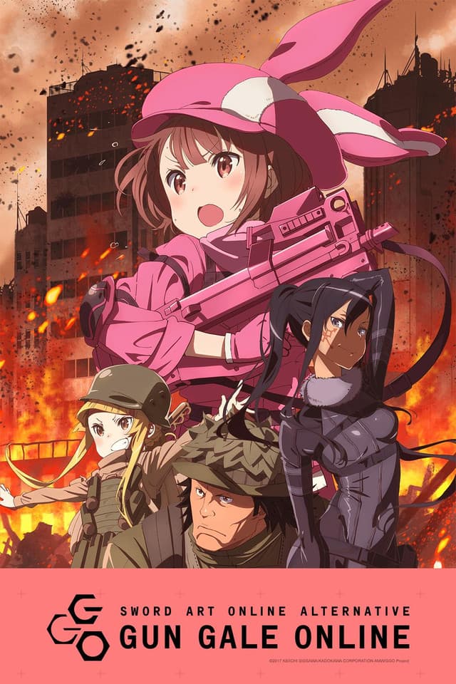 Sword Art Online Alternative: Gun Gale Online - Cover
