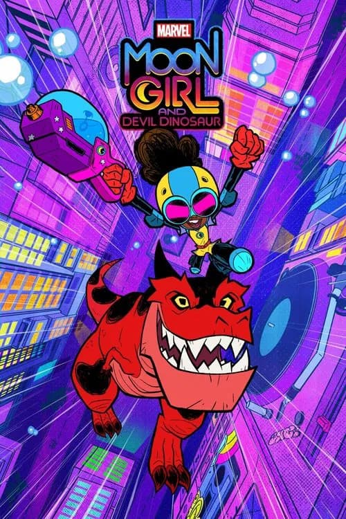 Marvel's Moon Girl and Devil Dinosaur - Cover