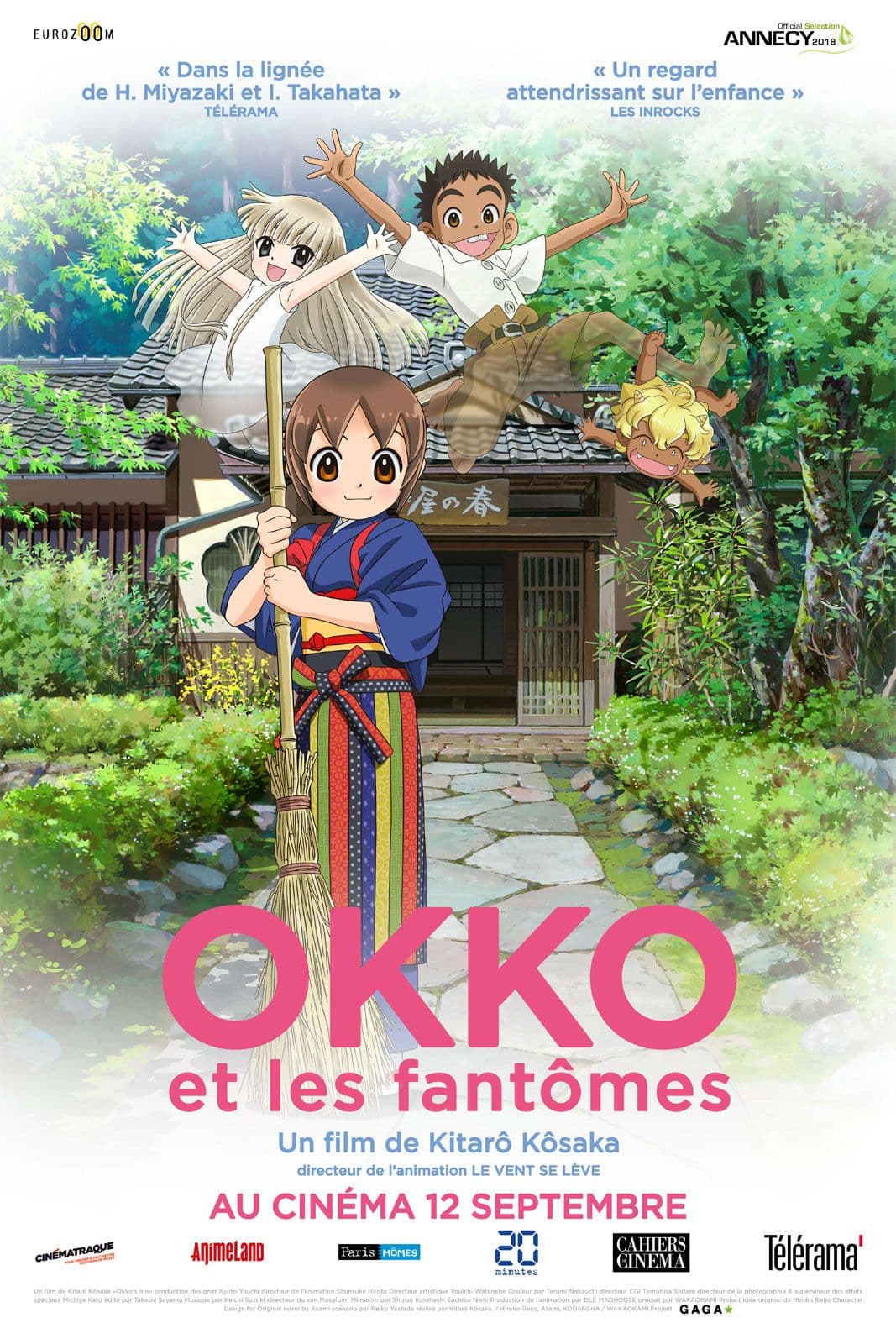 Okko et les fantômes - Cover