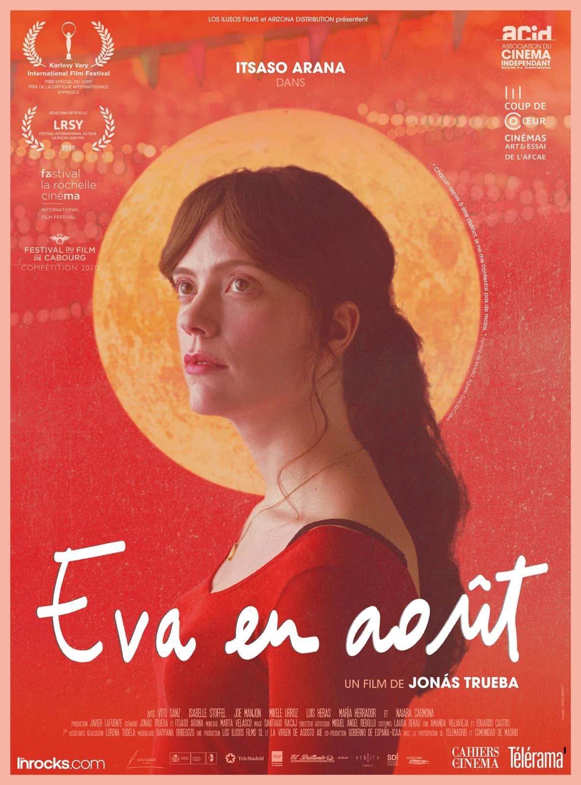 Eva en août - Cover