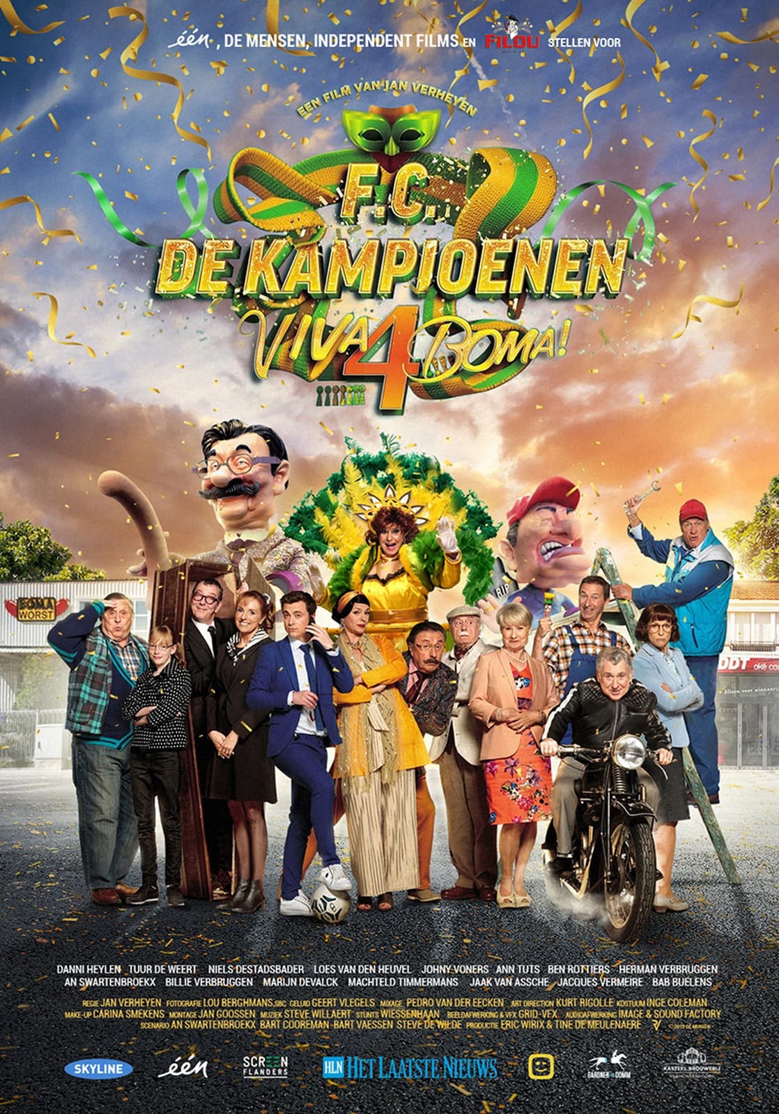 F.C. De Kampioenen 4: Viva Boma! - Cover