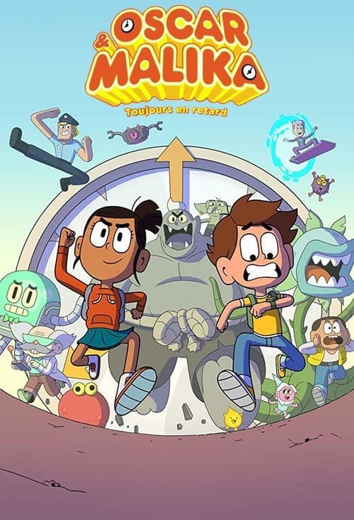 Oscar et Malika, toujours en retard - Cover