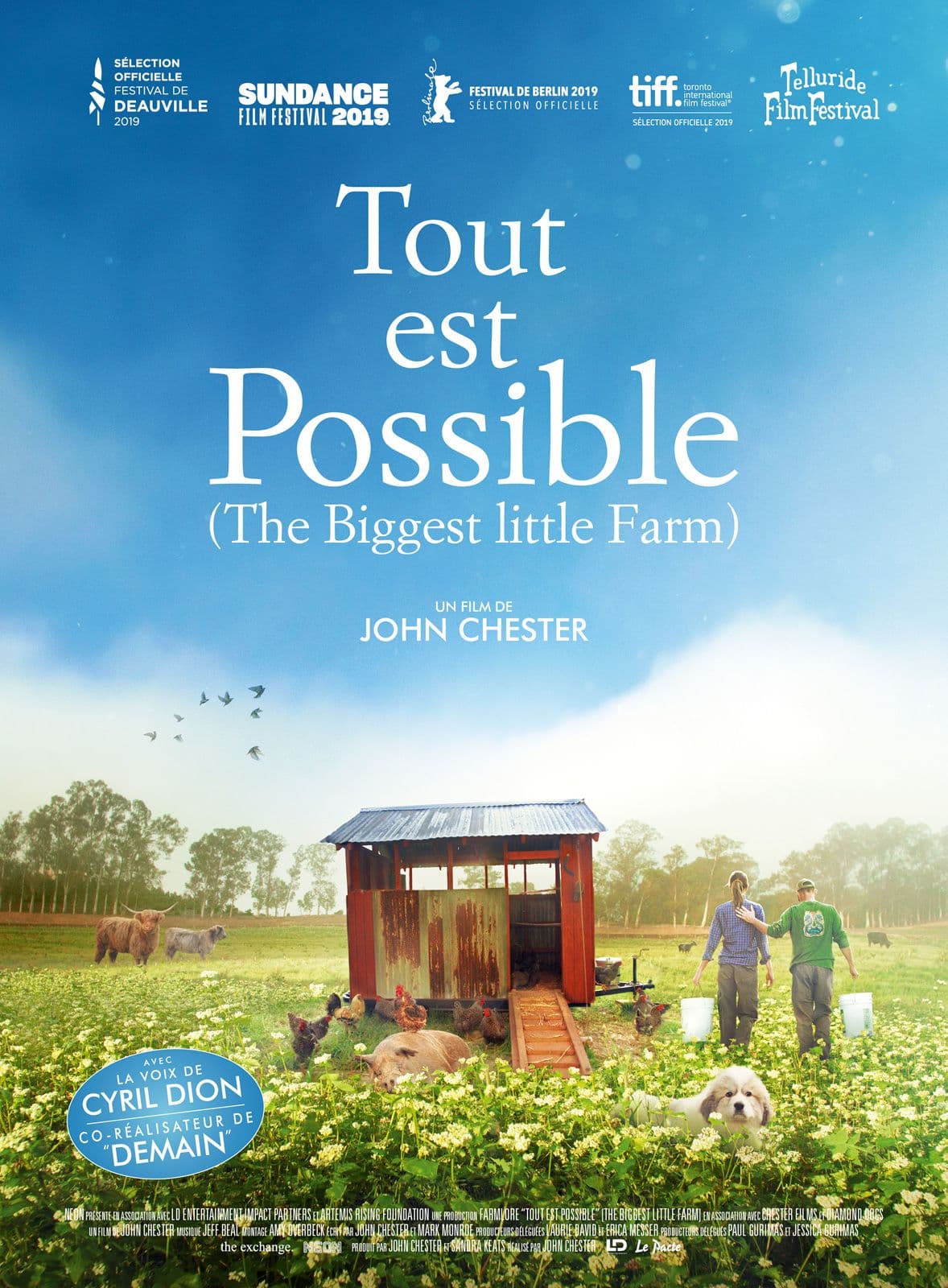 Tout est possible (The biggest little farm) - Cover