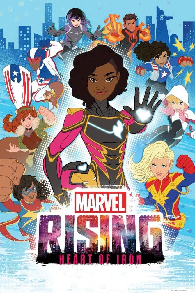 Marvel Rising: Heart of Iron - Cover