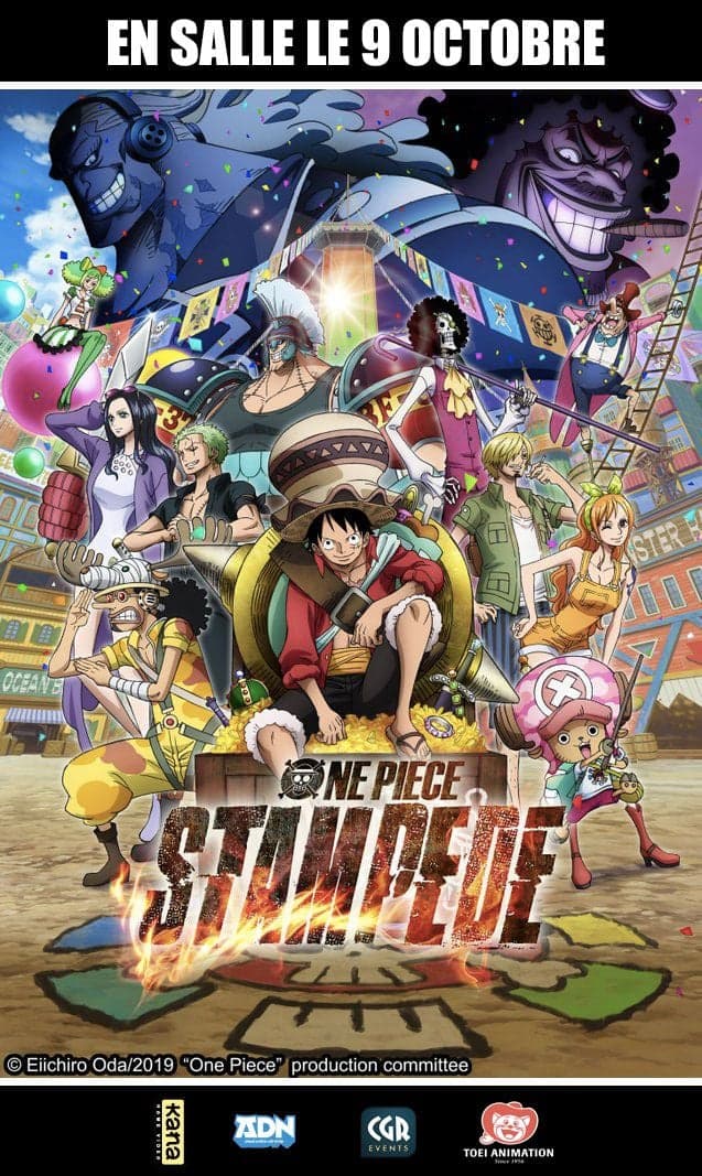 One Piece: Stampede - Cover