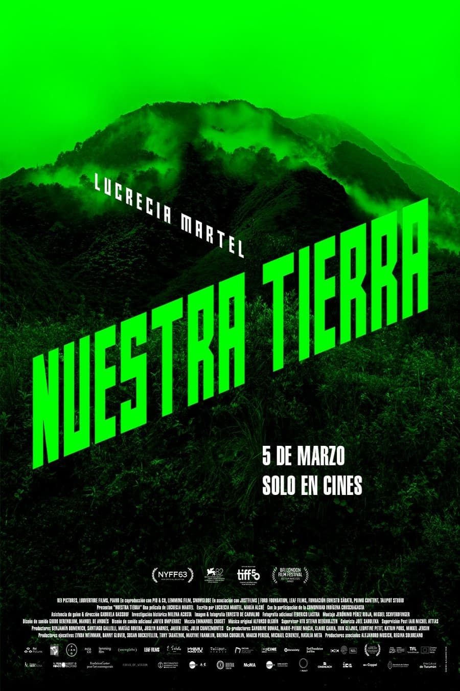 Nuestra tierra - Cover