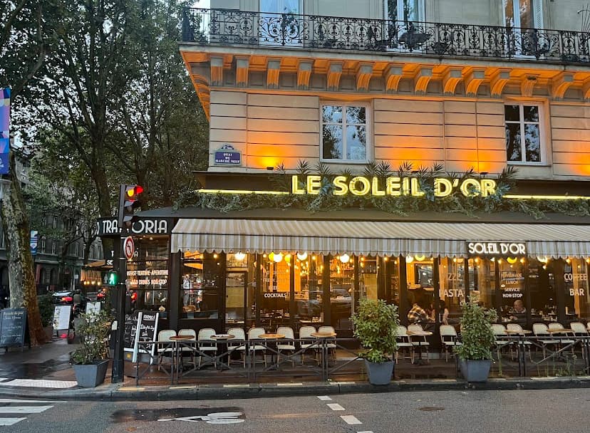 Le Soleil d'Or - Cover