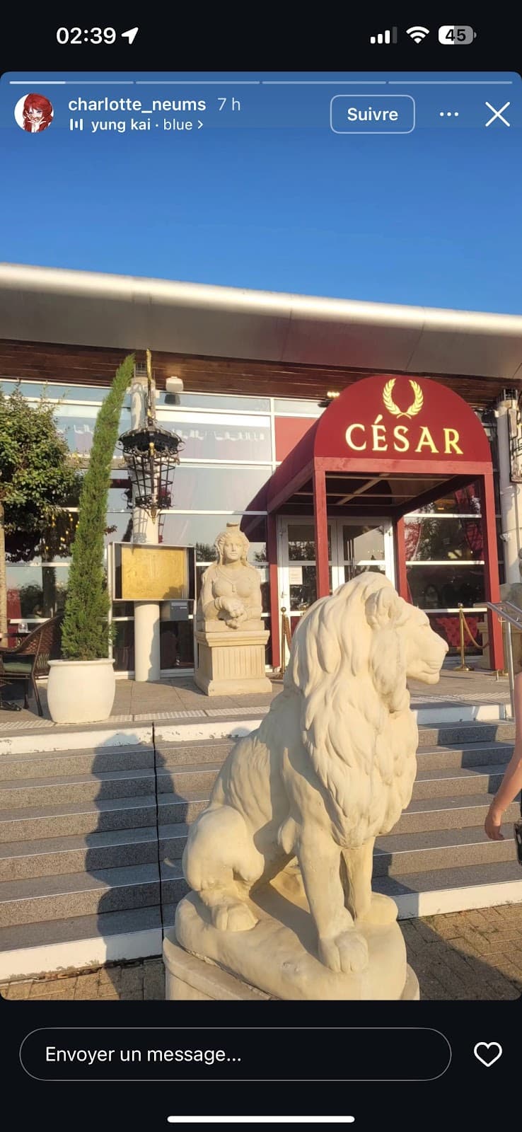 Restaurant César - Cover