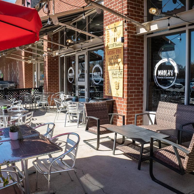 Maola's Pizzeria & Restaurant - Cover