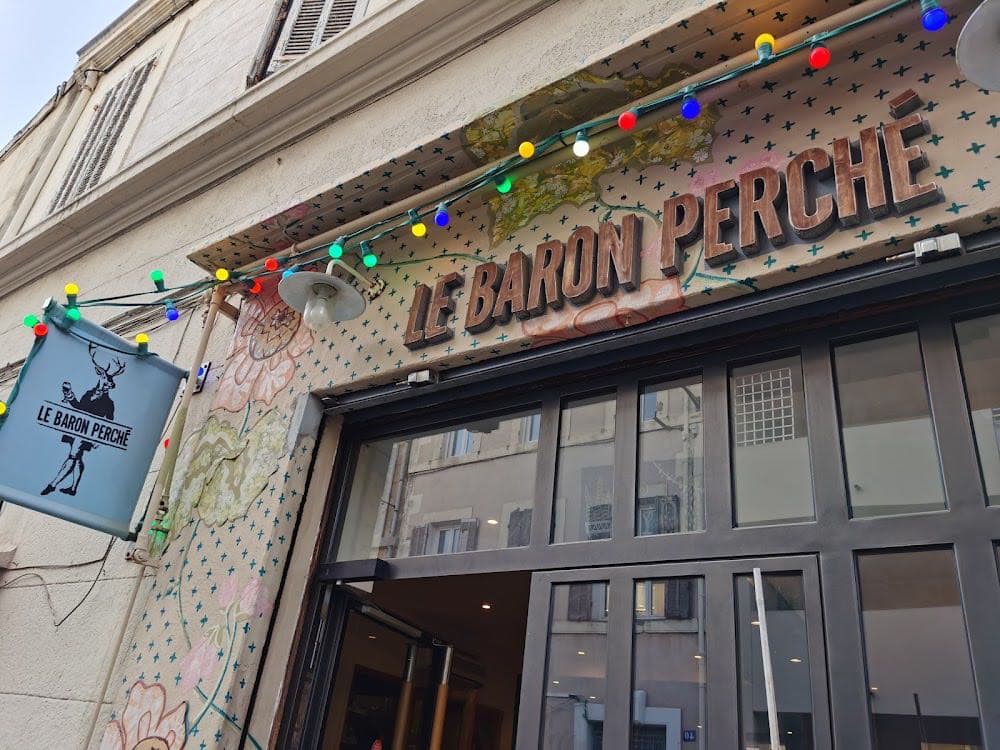 Le Baron perché - Cover