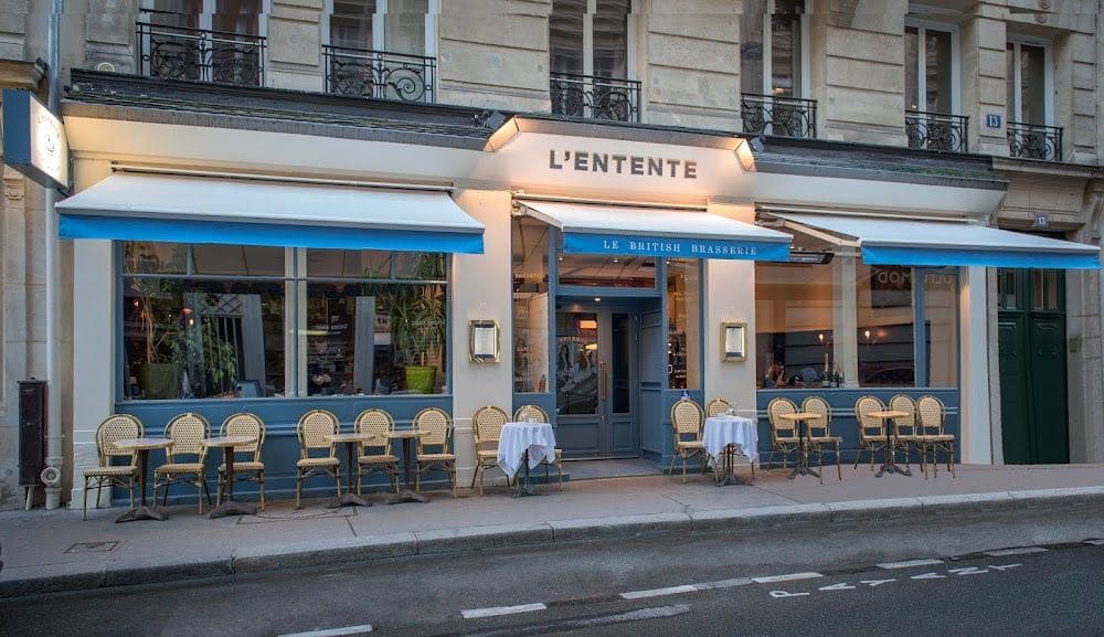 L'Entente, Le British Brasserie - Cover