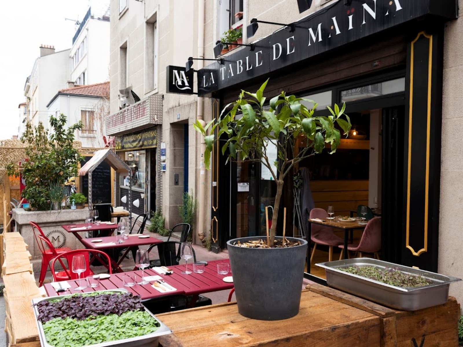 La Table de Maïna - Cover