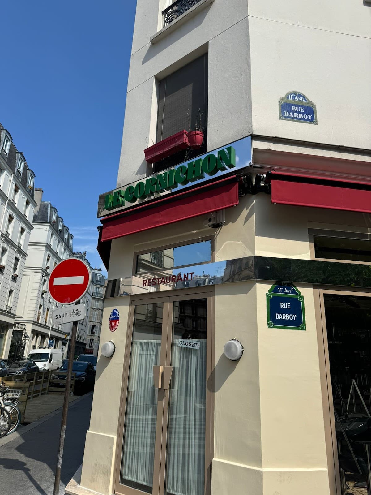 Le Cornichon - Bar - Restaurant - FDJ - Cover