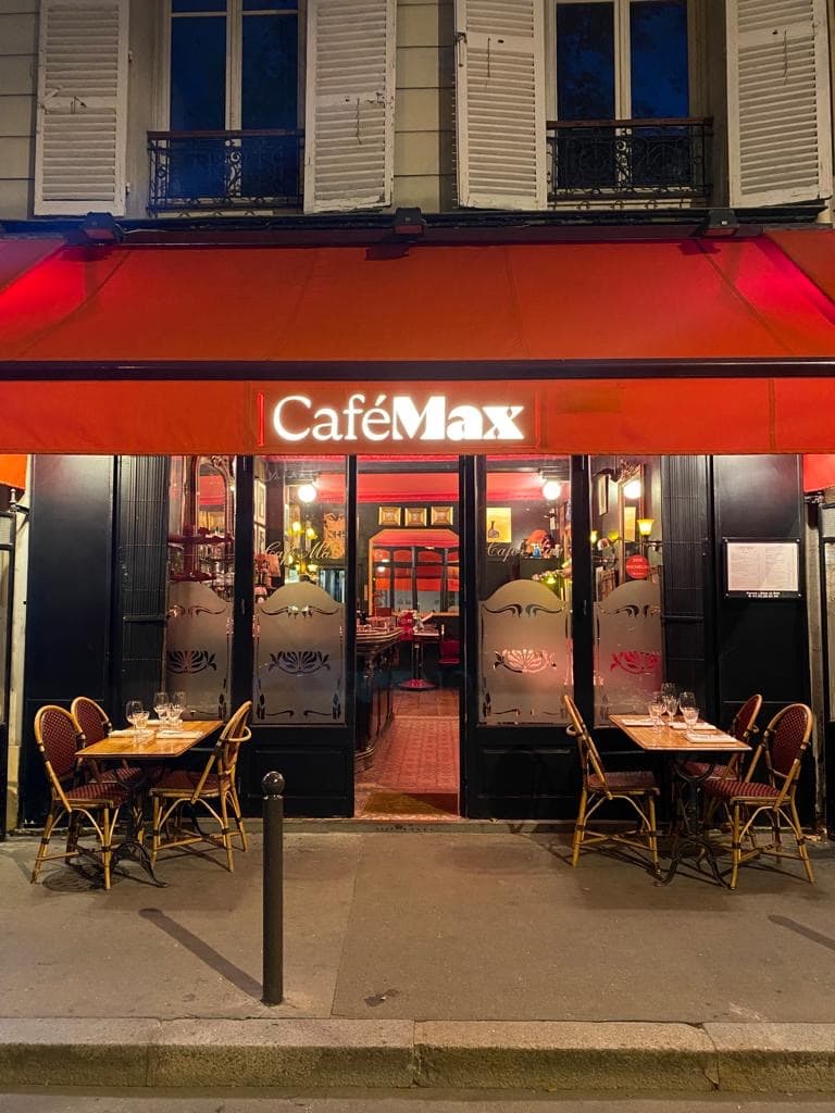 Café Max Invalides - Cover